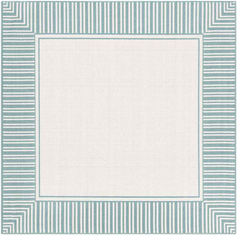 Balgonie Cottage Teal Area Rug