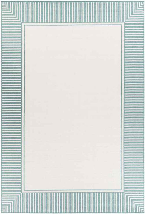 Balgonie Cottage Teal Area Rug