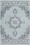 Lyla Traditional Aqua Area Rug
