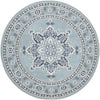Lyla Traditional Aqua Area Rug
