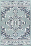 Lyla Traditional Aqua Area Rug