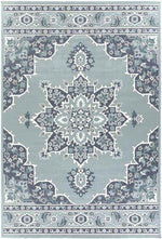 Lyla Traditional Aqua Area Rug