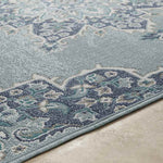 Lyla Traditional Aqua Area Rug