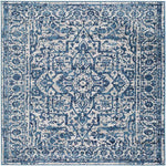 Emma Traditional Sky Blue Area Rug