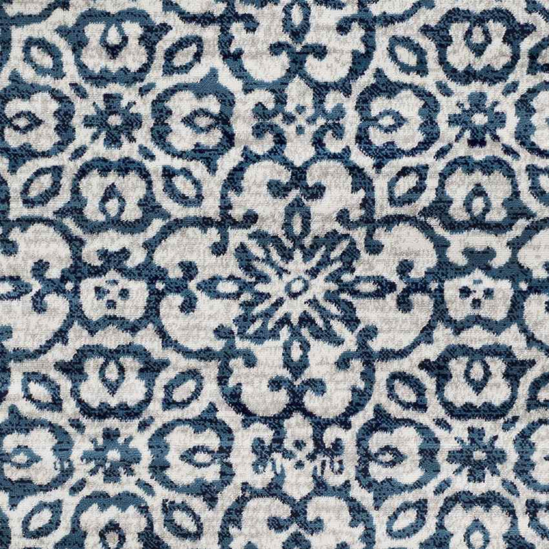 Dalmeny Traditional Navy Area Rug