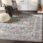 Dundurn Traditional Navy Area Rug