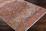 Kamsack Traditional Bright Pink Area Rug
