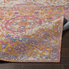 Kamsack Traditional Bright Pink Area Rug