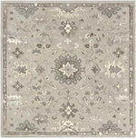Ness Traditional Taupe Area Rug