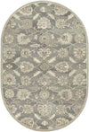 Kinistino Traditional Charcoal Area Rug