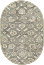 Kinistino Traditional Charcoal Area Rug
