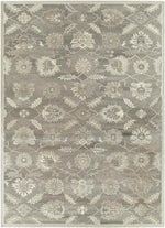 Kinistino Traditional Charcoal Area Rug