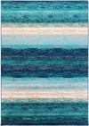 Rosthern Modern Teal Area Rug
