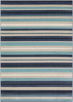 Wapella Modern Aqua Area Rug