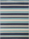 Wapella Modern Aqua Area Rug