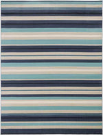 Wapella Modern Aqua Area Rug