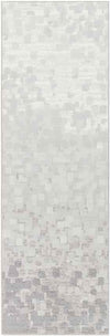 IJlst Modern Light Gray Area Rug