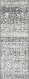 Langweer Traditional Light Gray Area Rug