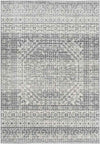 Langweer Traditional Light Gray Area Rug