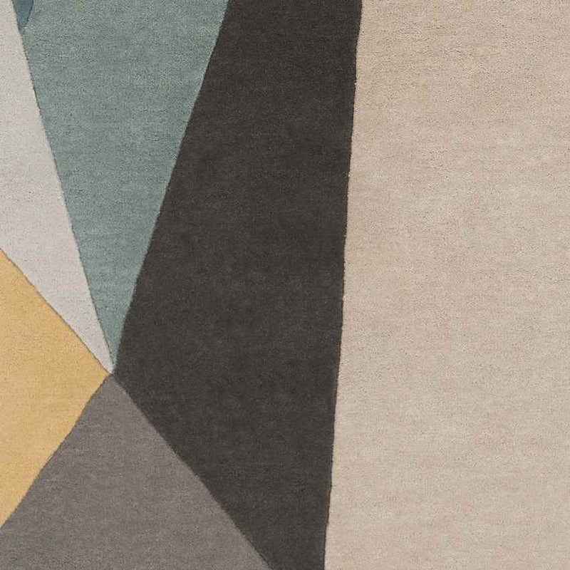 Lollum Modern Teal Area Rug