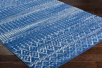 Schrins Global Bright Blue Area Rug