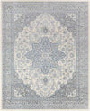 Strand Traditional Bright Blue Area Rug