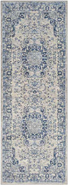 Suameer Traditional Navy Area Rug