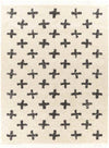 Tacozijl Global Ivory/Gray Area Rug
