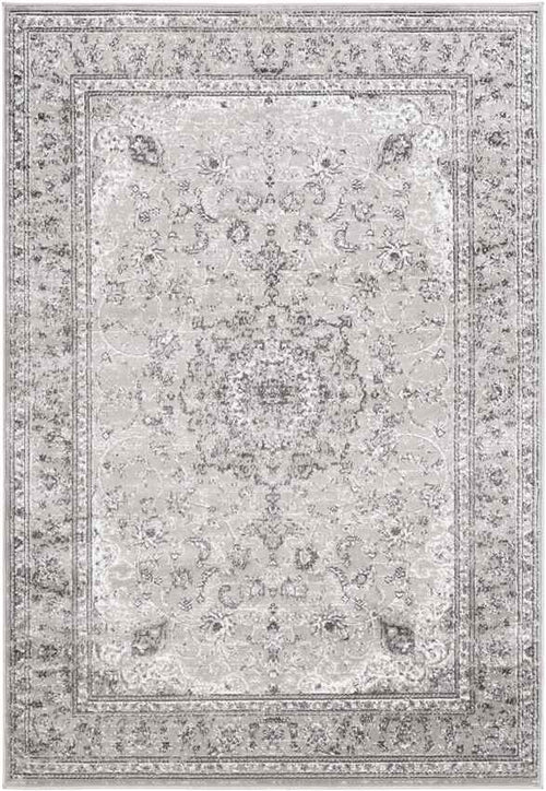 Terband Traditional Charcoal Area Rug