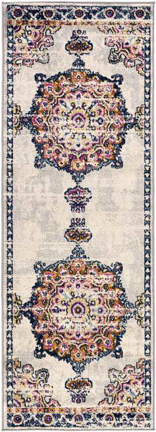 Tilburen Traditional Burnt Orange Area Rug