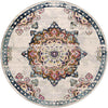 Tilburen Traditional Burnt Orange Area Rug