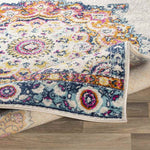 Tilburen Traditional Burnt Orange Area Rug