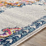 Tilburen Traditional Burnt Orange Area Rug