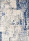 Triemen Modern Navy Area Rug