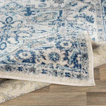 Cannock Traditional Aqua Area Rug