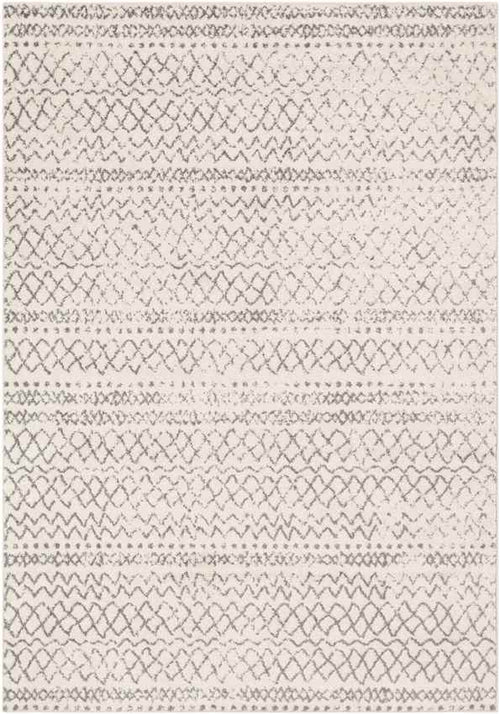 Trophorne Global Medium Gray Area Rug