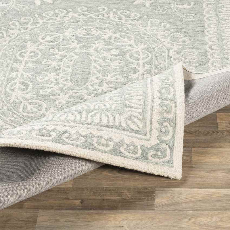 Venekoten Traditional Sea Foam Area Rug