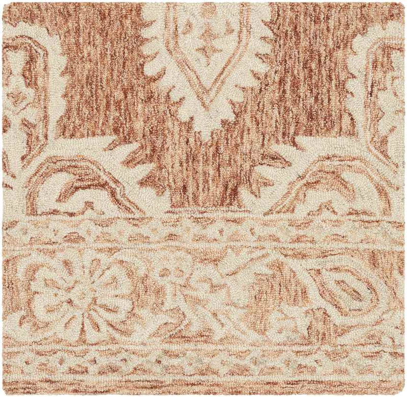 Lecce Global Rust Area Rug