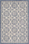 Wilaard Traditional Dark Blue Area Rug