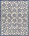 Wilaard Traditional Dark Blue Area Rug