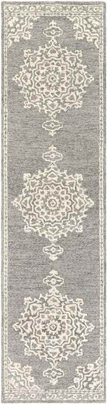 Witveen Traditional Medium Gray Area Rug