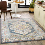 Var Traditional Camel Area Rug