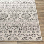 Tollebeek Traditional Charcoal Area Rug