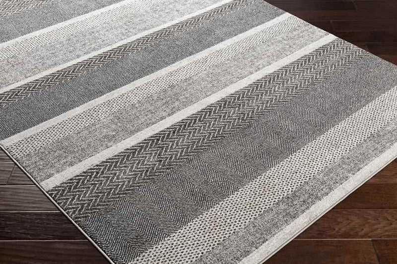 Bloemberg Modern Black Area Rug