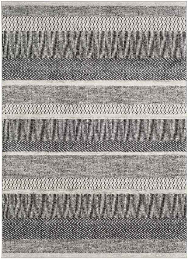 Bloemberg Modern Gray Area Rug