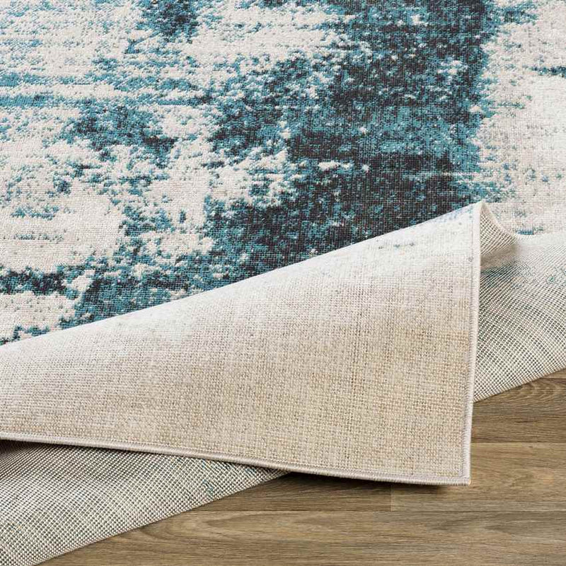 Drouwen Modern Teal Area Rug