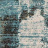 Drouwen Modern Teal Area Rug