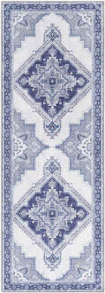 Eemten Traditional Navy Area Rug