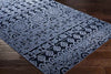 Hoogehaar Traditional Navy Area Rug