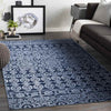 Hoogehaar Traditional Navy Area Rug